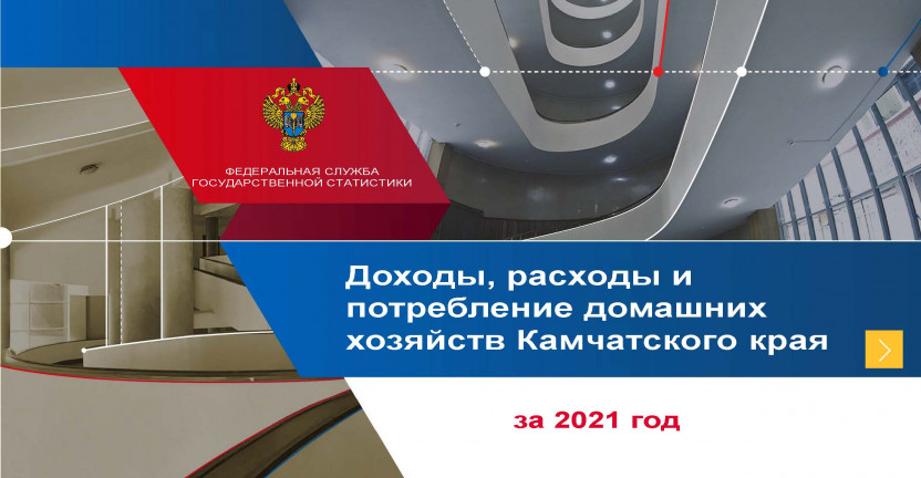 Доходы, расходы и потребление домашних хозяйств Камчатского края за 2021 год